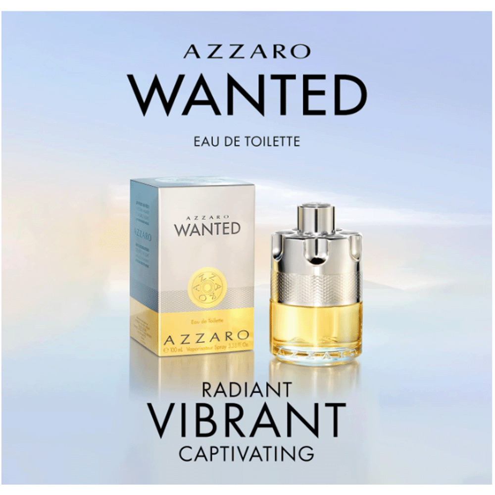 Perfume Alcohol Fragrance - عطر أزارو وانتد للرجال، 100 مل،